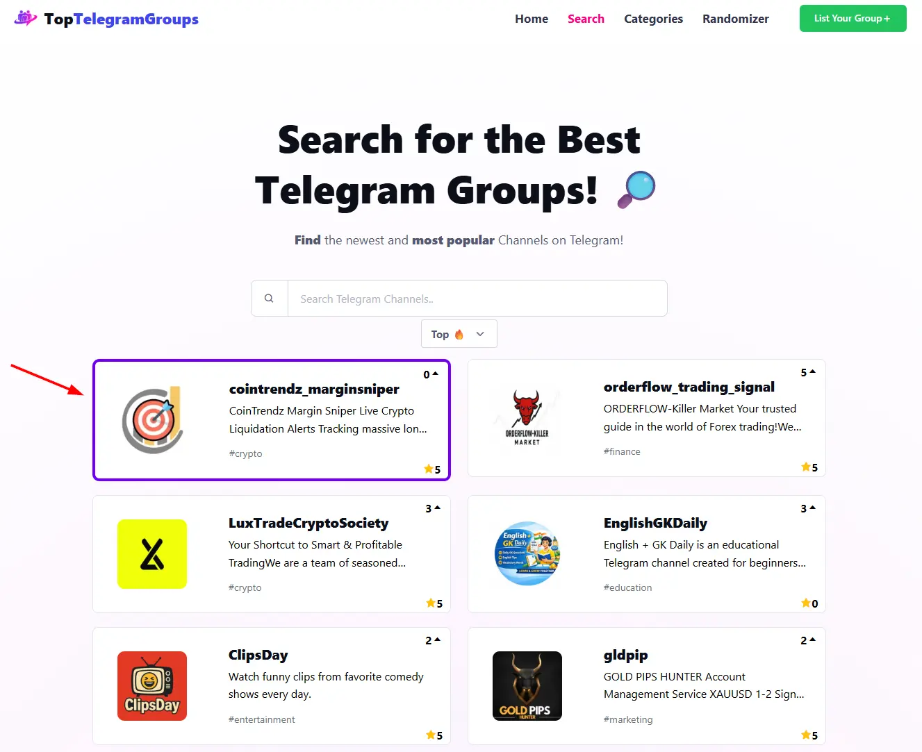Telegram Group Promotion