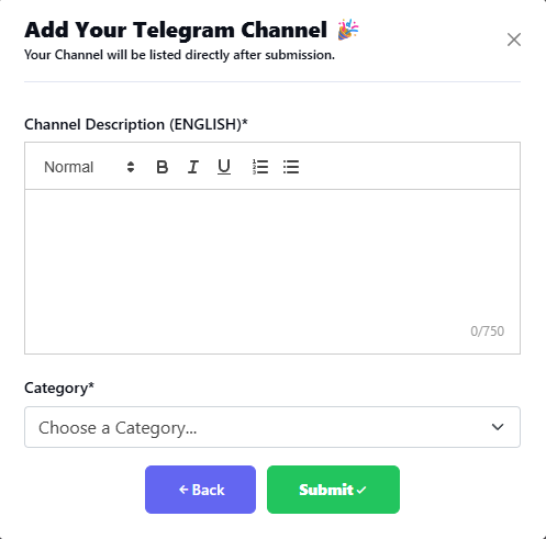 Biggest Telegram Channel Listing Directory